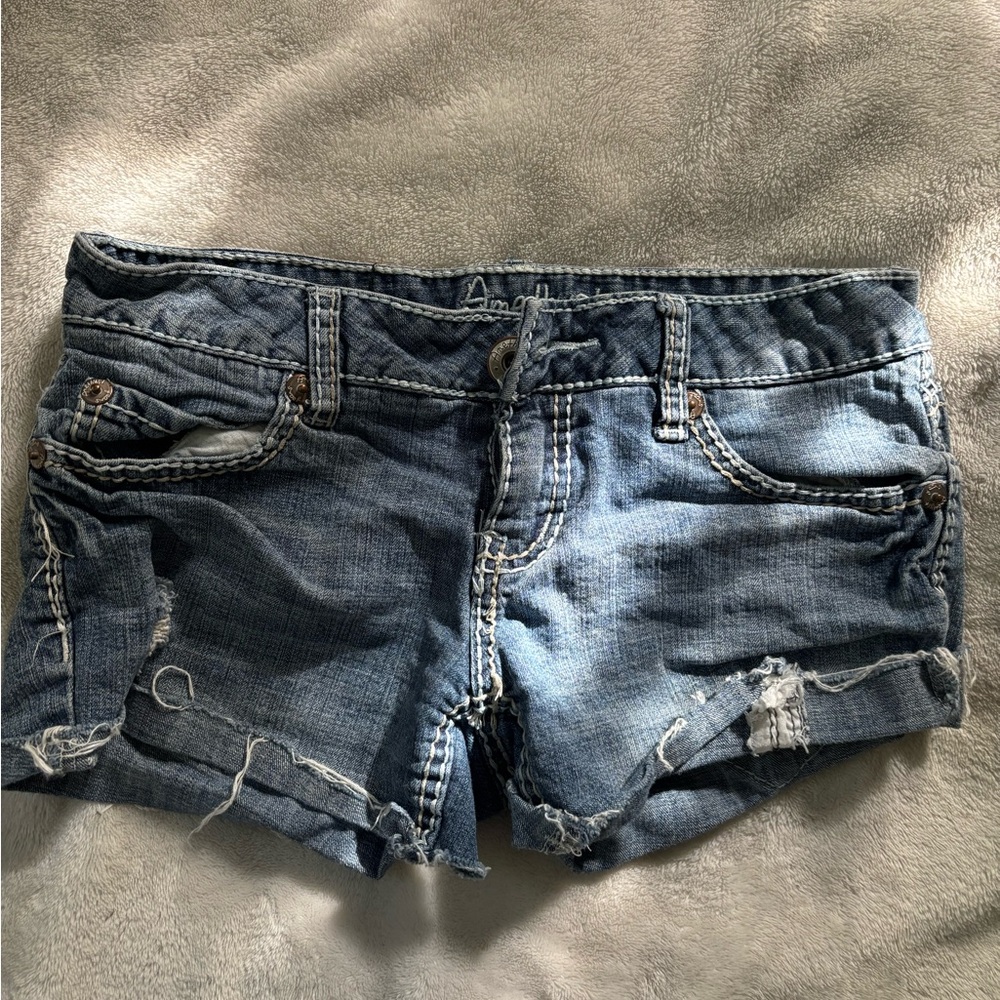 Y2K Amethyst Jeans Shorts